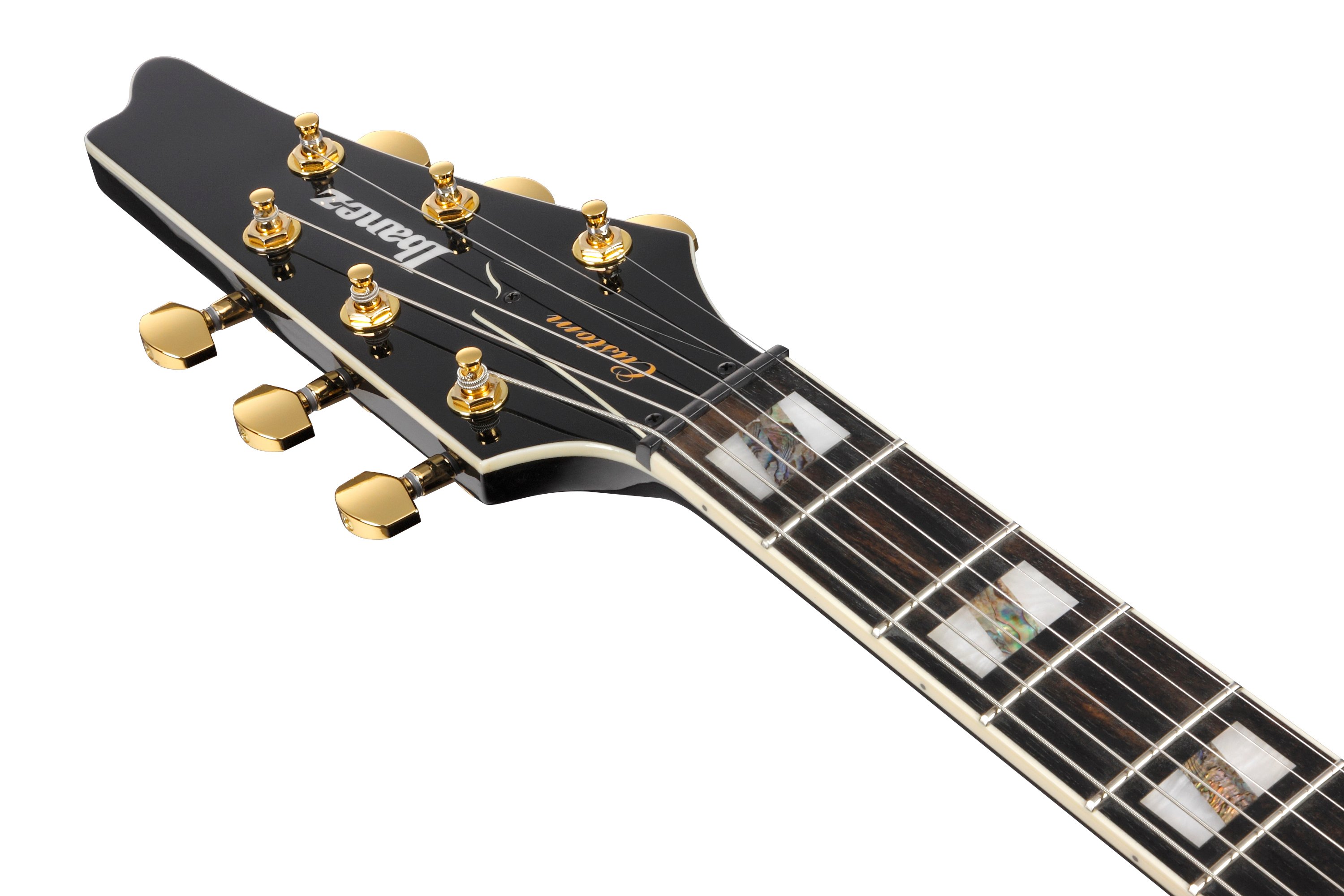 Ibanez FRM350-BK Paul Gilbert Signature Fireman Guitar in Black